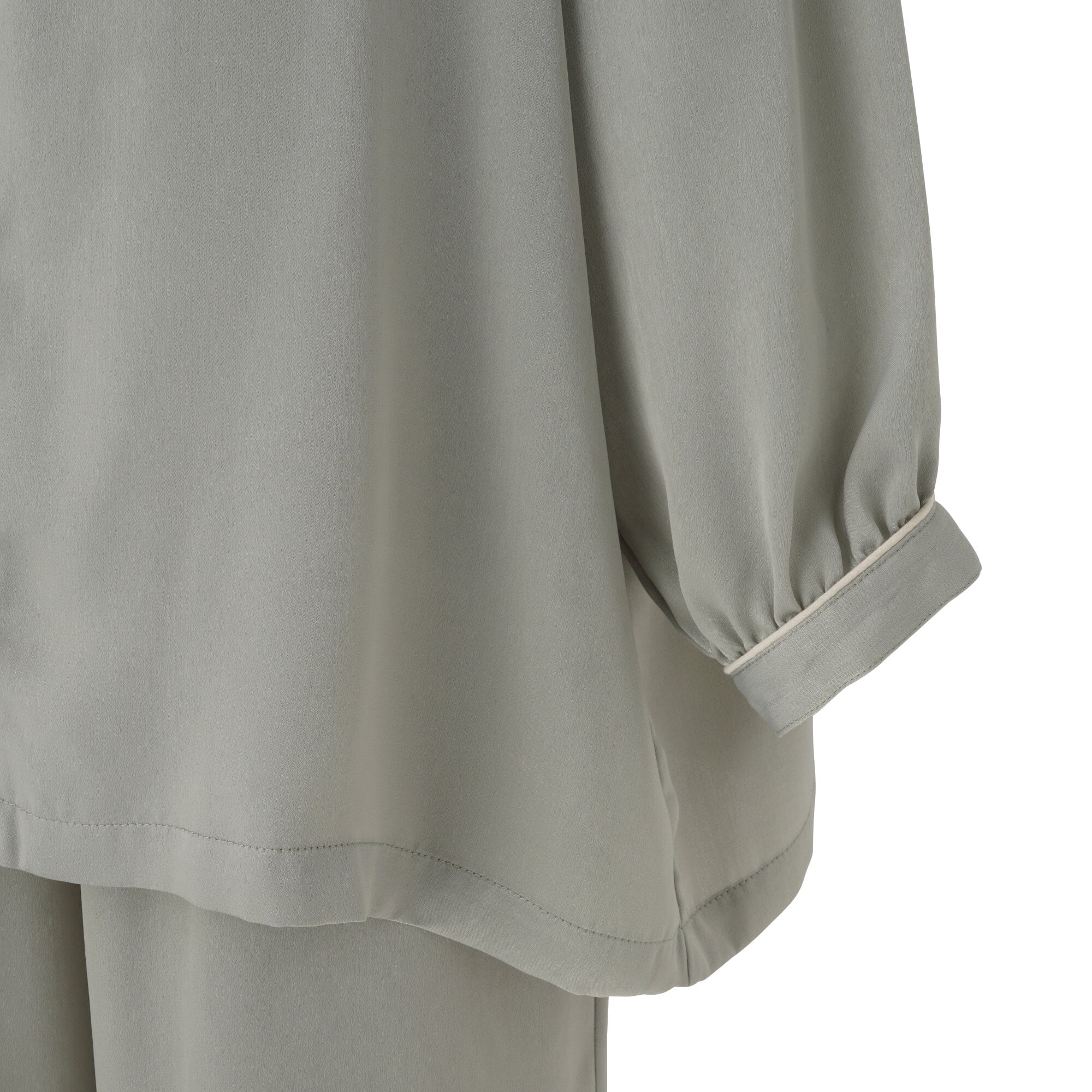 Temperature Control Satin Pajama Mint