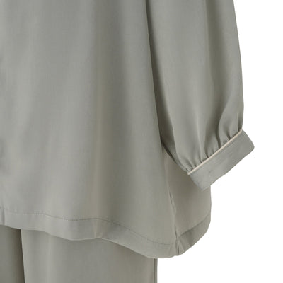 Temperature Control Satin Pajama Mint