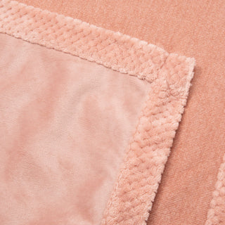 Reversible Warm Fleece 4-Way Poncho Large Pink