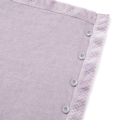 Reversible Warm Fleece 4-Way Poncho Large Gray