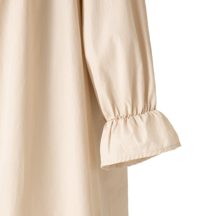 Moist Cotton Pajamas Light Beige