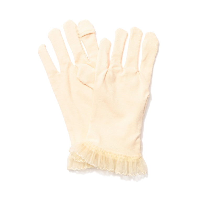 Moist Night Gloves Ivory
