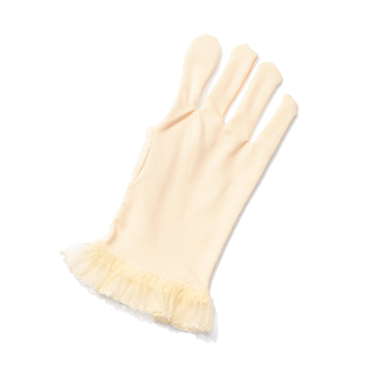 Moist Night Gloves Ivory