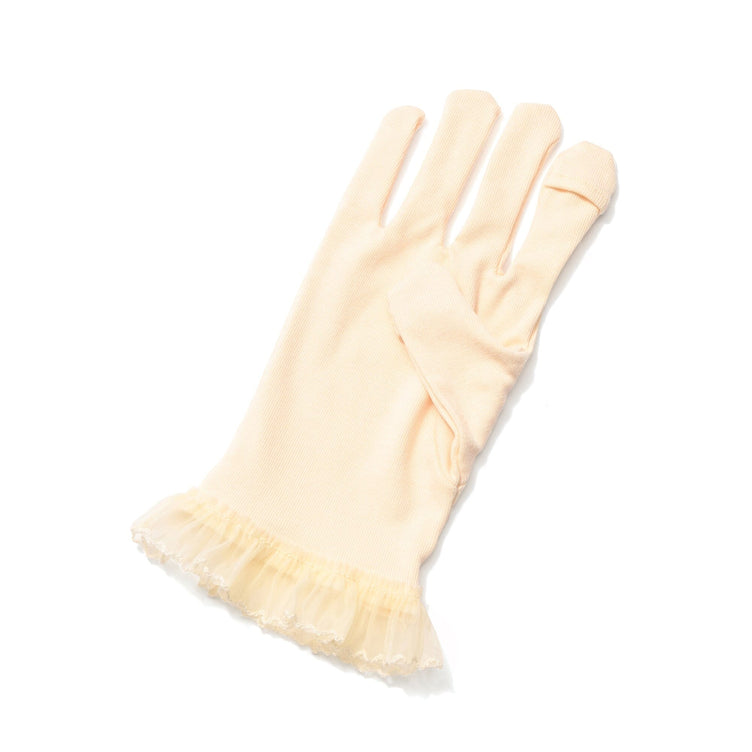 Moist Night Gloves Ivory