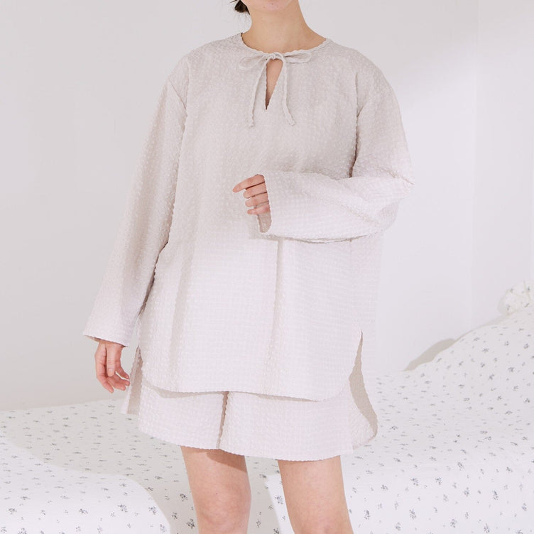 Travel Compact Pajamas Ivory