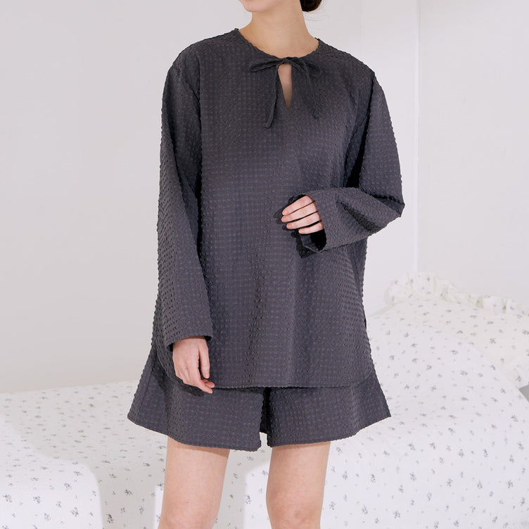 Travel Compact Pajamas Dark Gray