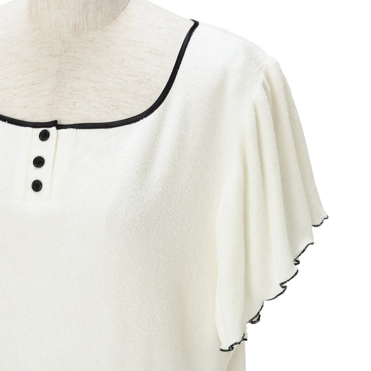 Water Absorbent Towel Pajamas White
