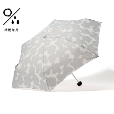 Hana Print Compact Umbrella 50Cm  Gray