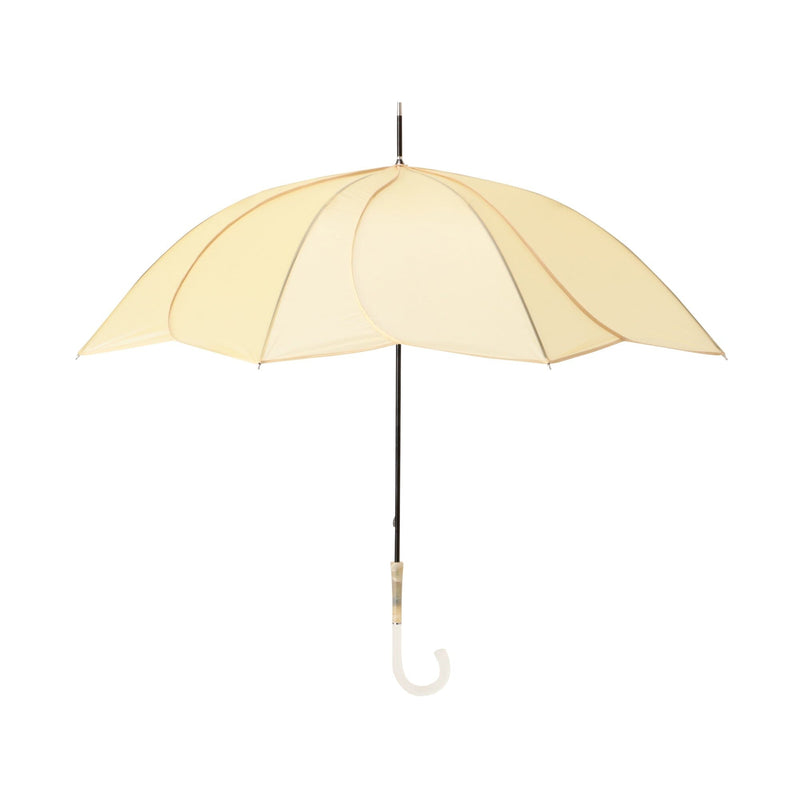 Clear Umbrella Powdery Floor Long Umbrella Yellow