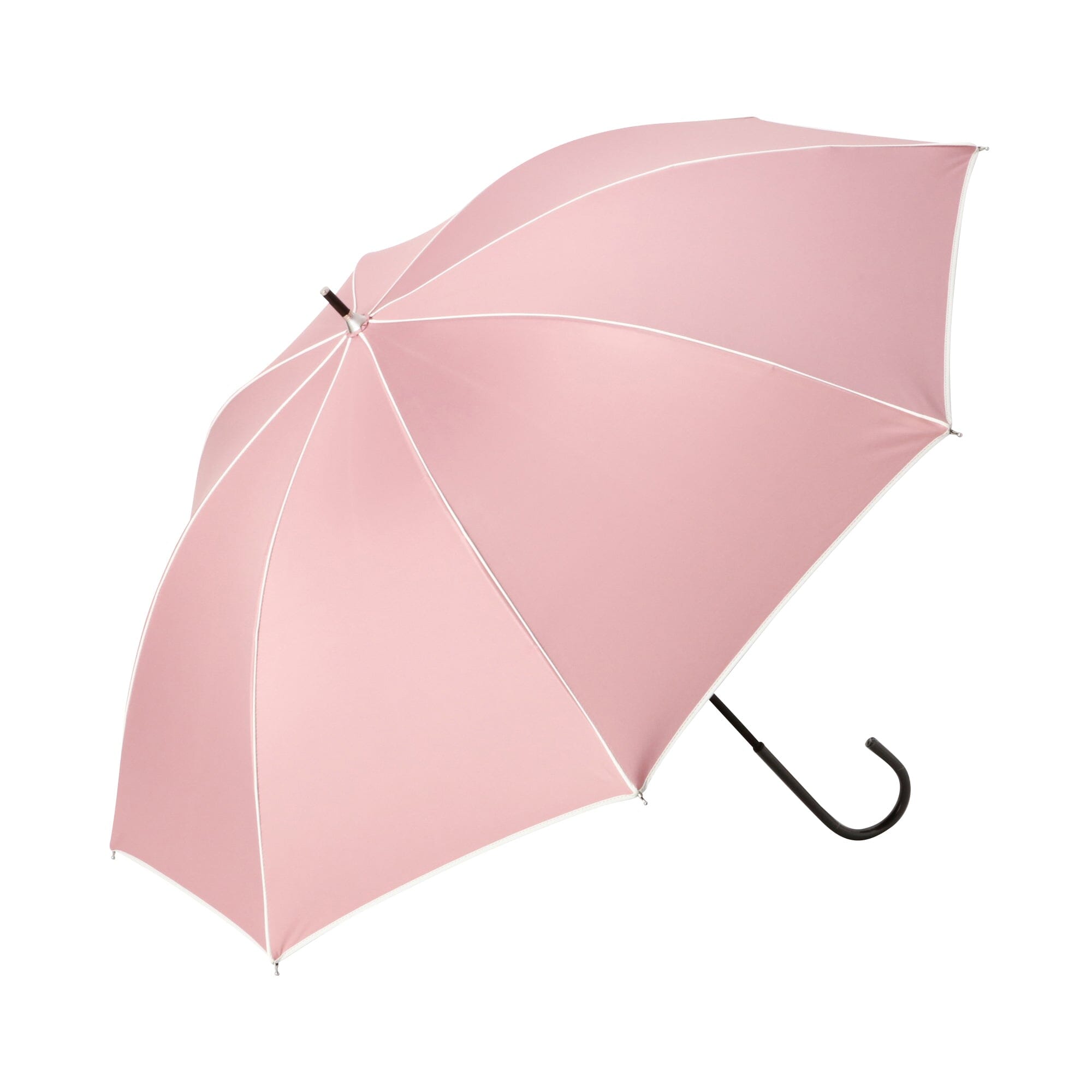 Blackout Piping Long Umbrella 50cm Pink