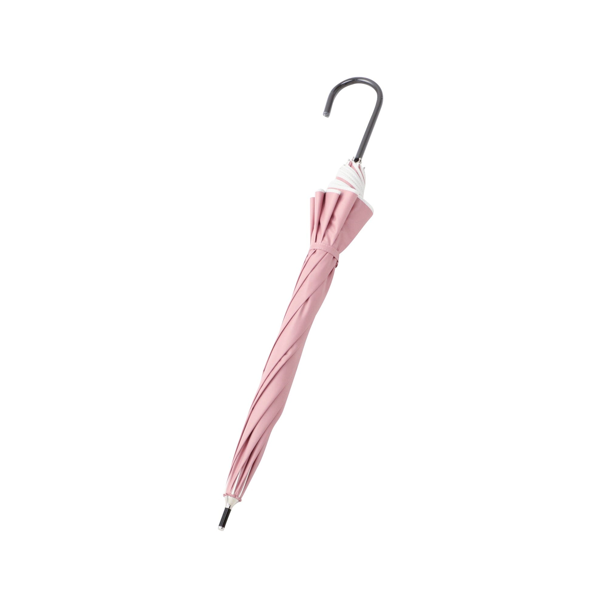 Blackout Piping Long Umbrella 50cm Pink