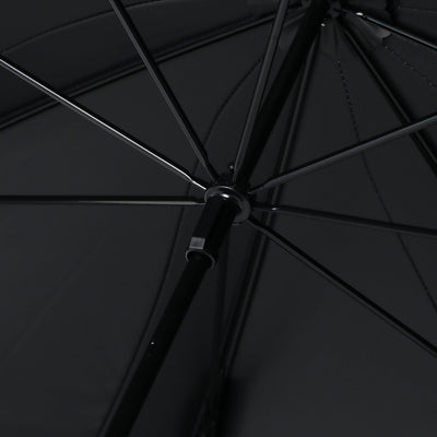 Bicolor Piping Long Umbrella 58Cm Navy (For Both Sunny And Rainy Days)