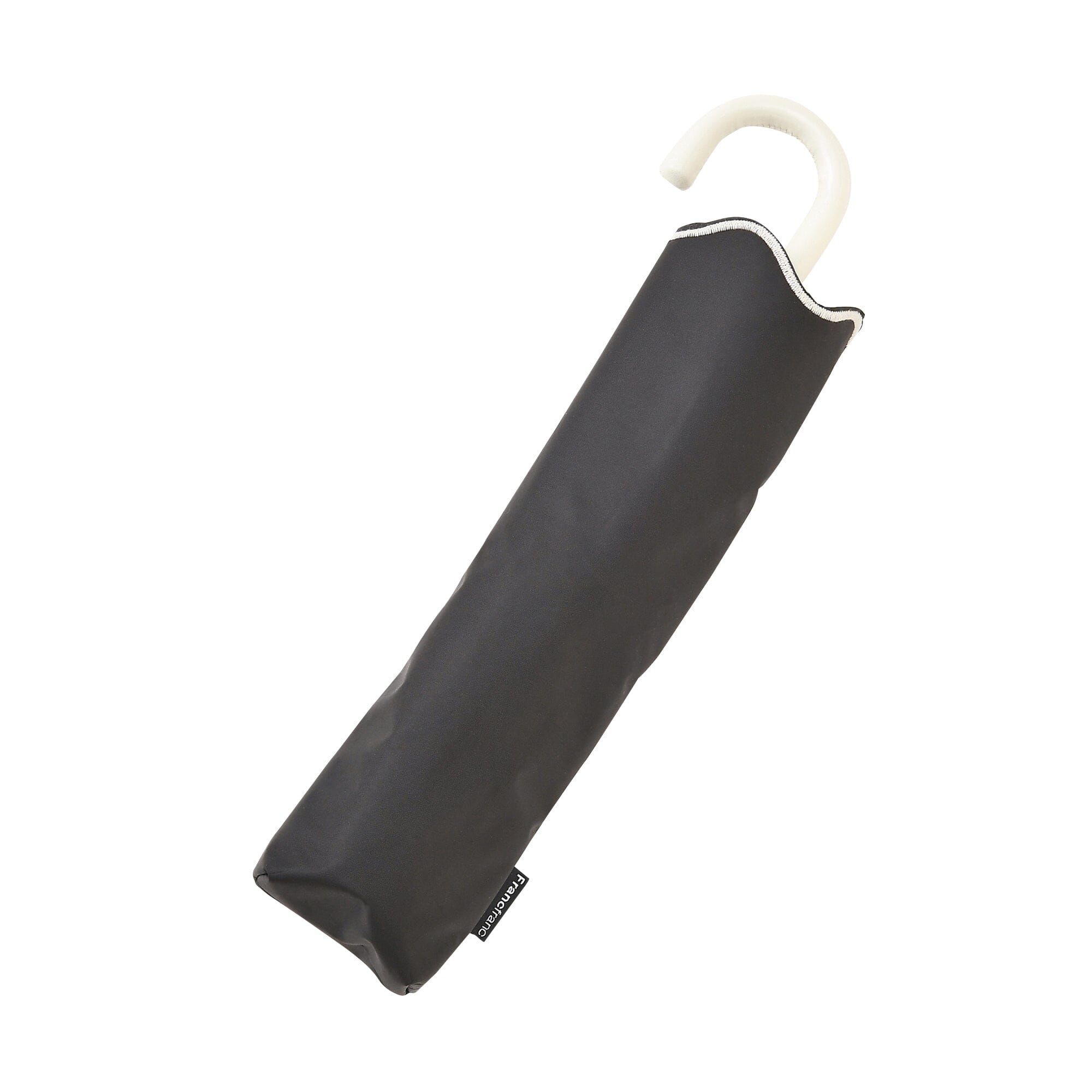 Wave Parasol Folding Umbrella 50cm Black (For Both Sunny And Rainy Days)