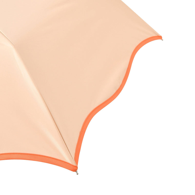 Wave Parasol Folding Umbrella 50cm Orange (For Both Sunny And Rainy Days)