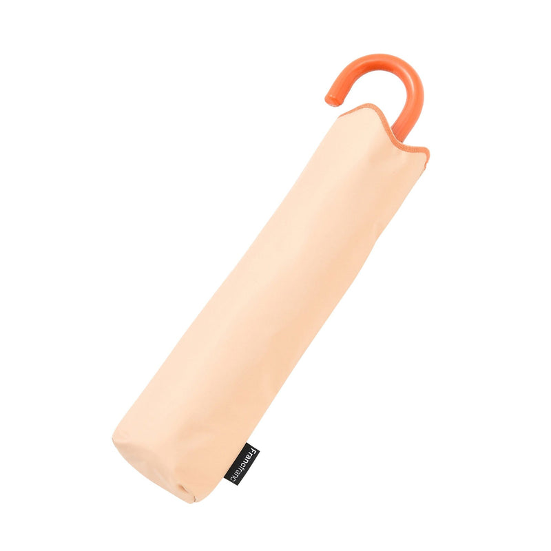 Wave Parasol Folding Umbrella 50cm Orange (For Both Sunny And Rainy Days)