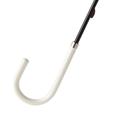 Shading Wave Piping Long Umbrella 58cm Beige (For Both Sunny And Rainy Days)