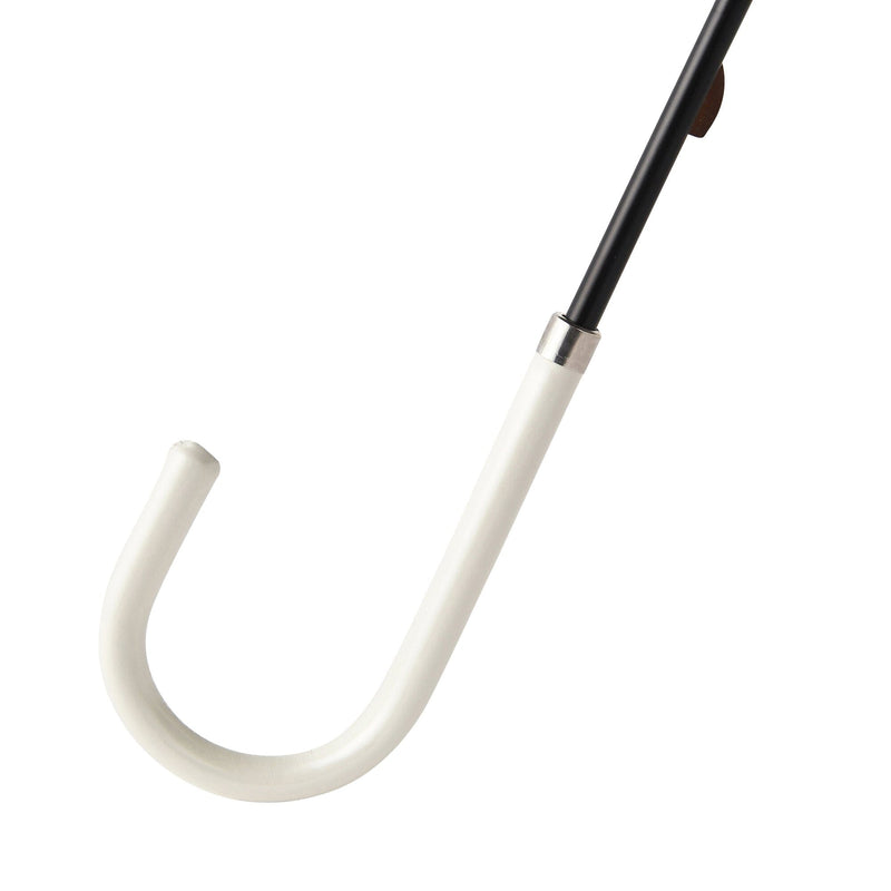 Shading Wave Piping Long Umbrella 58cm Beige (For Both Sunny And Rainy Days)