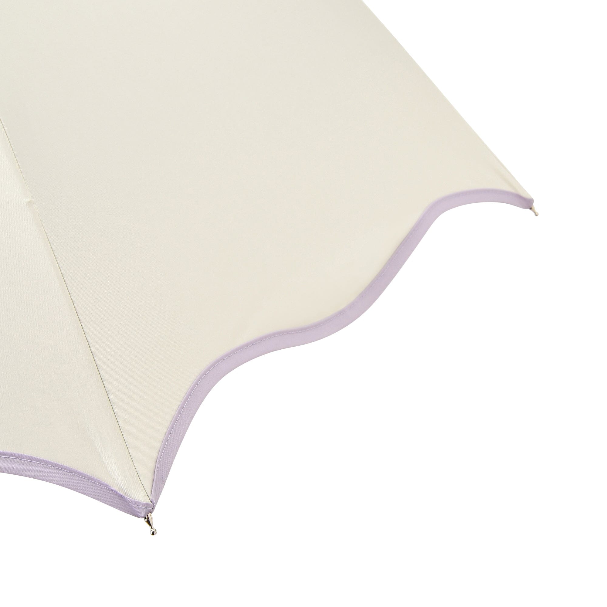 Wave Parasol Long Umbrella 58cm White (For Both Sunny And Rainy Days)