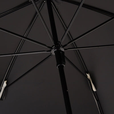 Wave Parasol Long Umbrella 58cm White (For Both Sunny And Rainy Days)