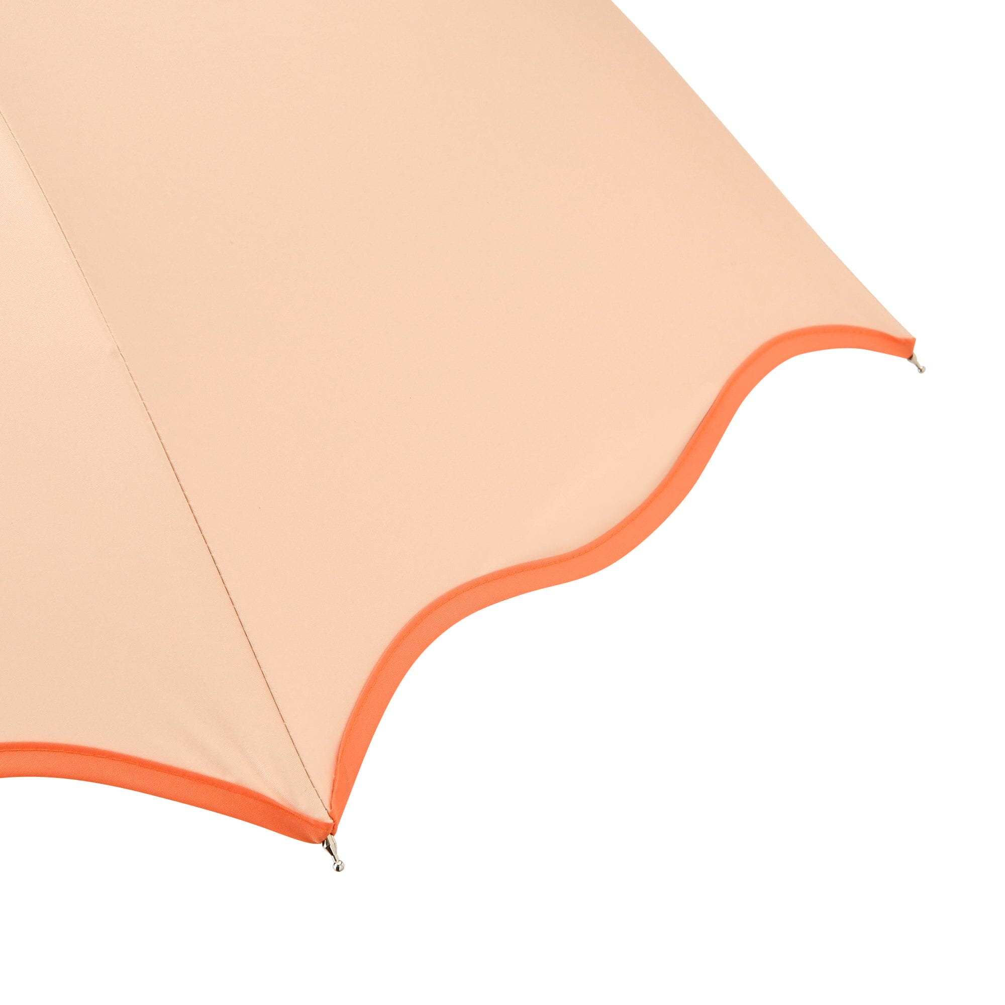 Wave Parasol Long Umbrella 58cm Orange (For Both Sunny And Rainy Days)