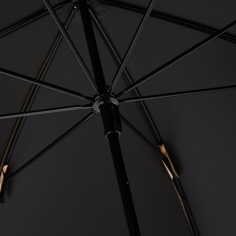 WAVE PARASOL 波浪形長柄傘 58cm 橘色 (晴雨皆宜)