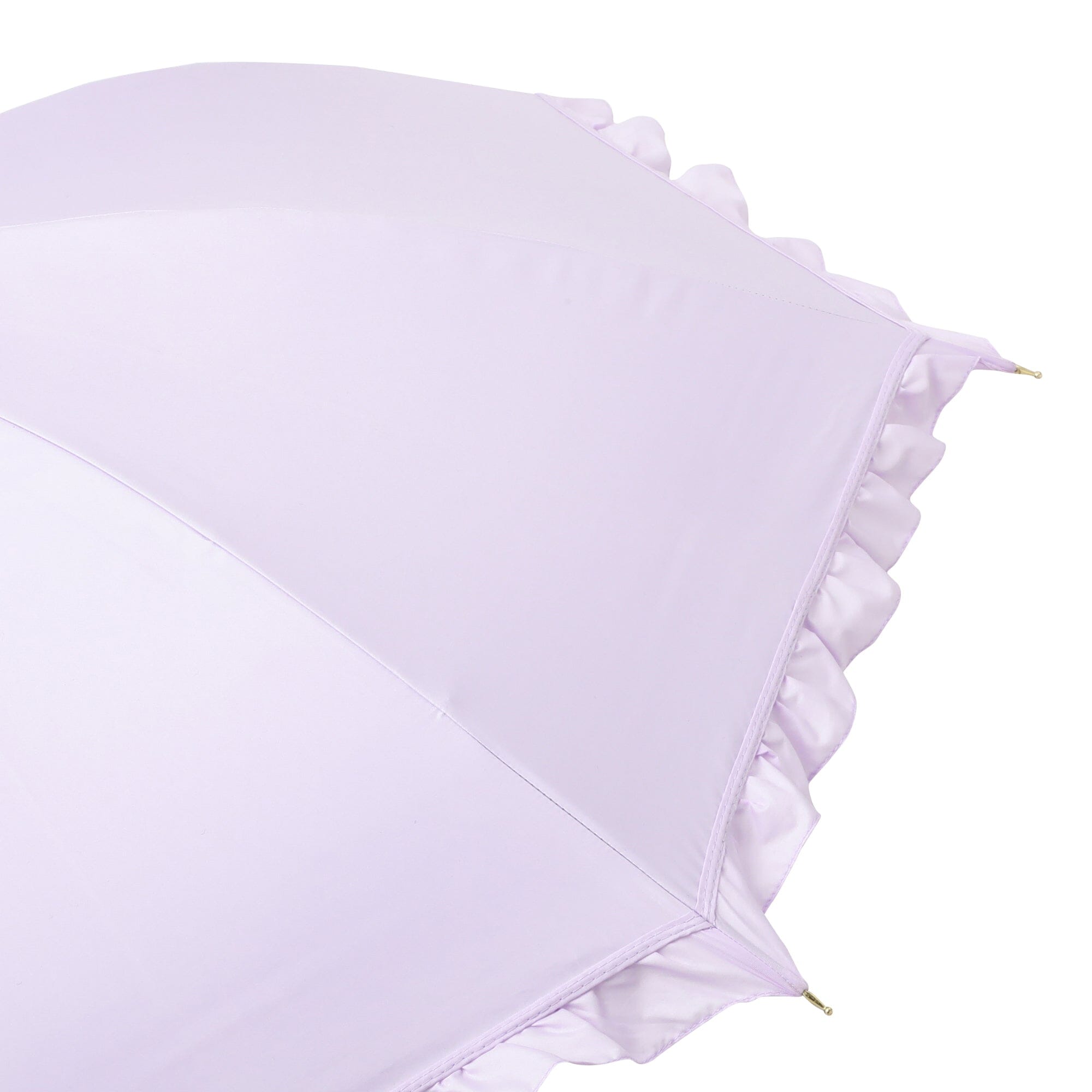 Classic Frill Long Umbrella 50Cm Lavender (For Both Sunny And Rainy Days)