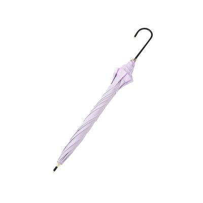 Classic Frill Long Umbrella 50Cm Lavender (For Both Sunny And Rainy Days)