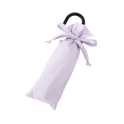 Classic Frill Folding Umbrella 50Cm Lavender (For Both Rain And Shine)