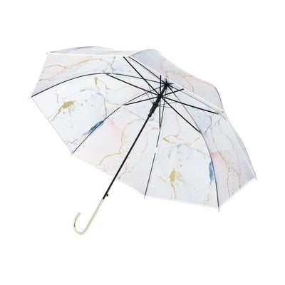 Ink Art Umbrella Long Umbrella 61Cm Sky Blue
