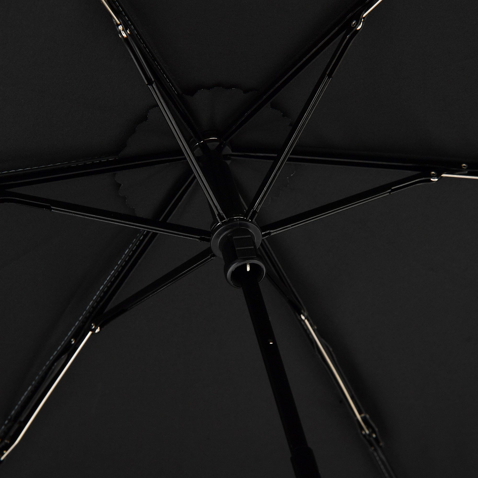 Ribbon Folding Umbrella 50CM  (For Both Sunny And Rainy Days) Silver