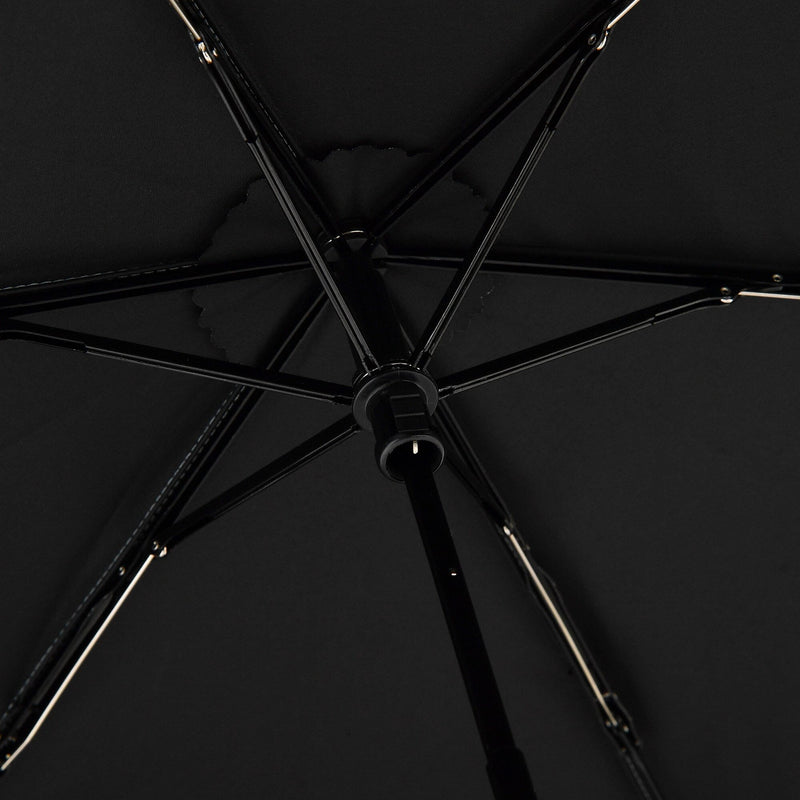 Ribbon Folding Umbrella 50CM  (For Both Sunny And Rainy Days) Silver