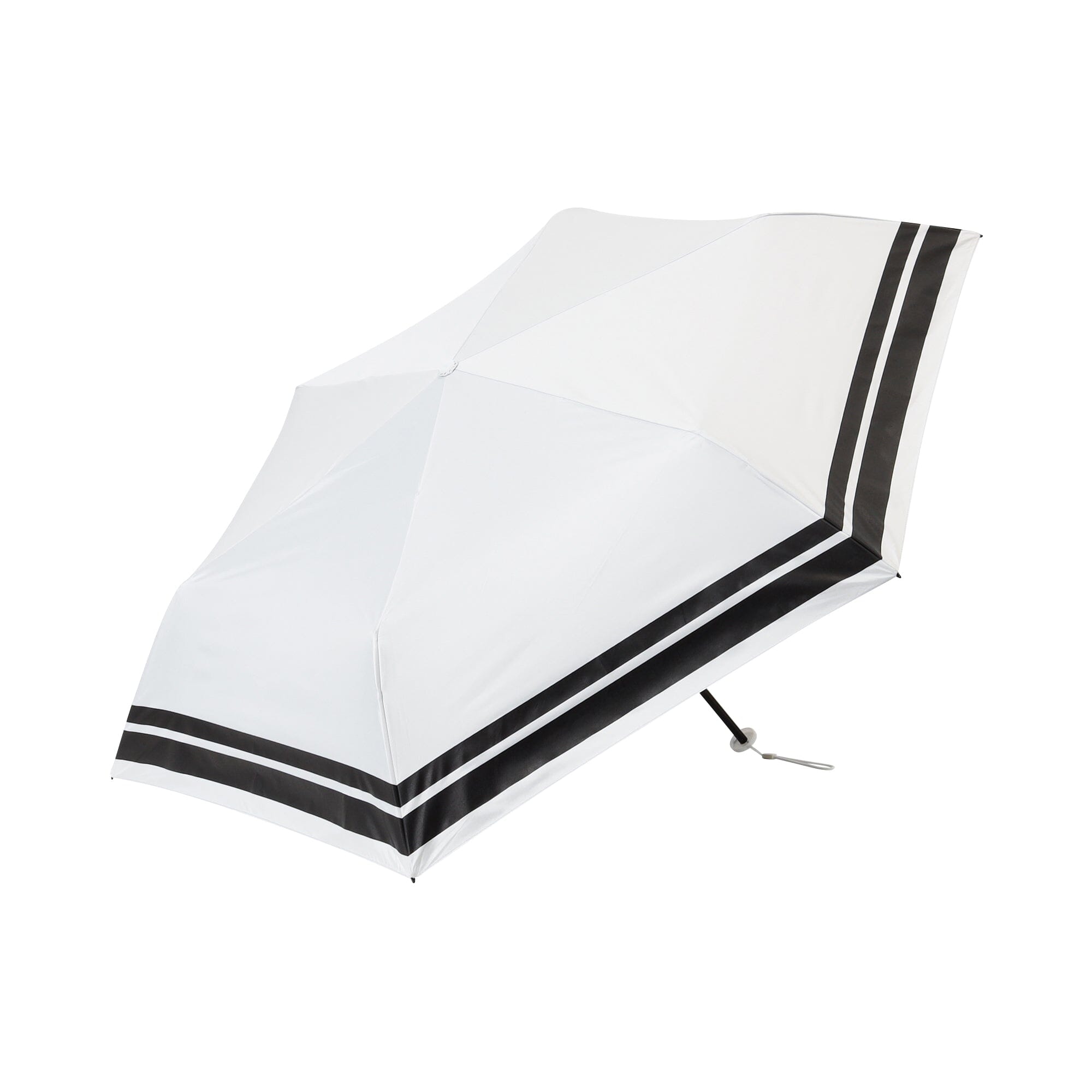 Heat Down Double-Line Folding Umbrella 55 cm Ivory