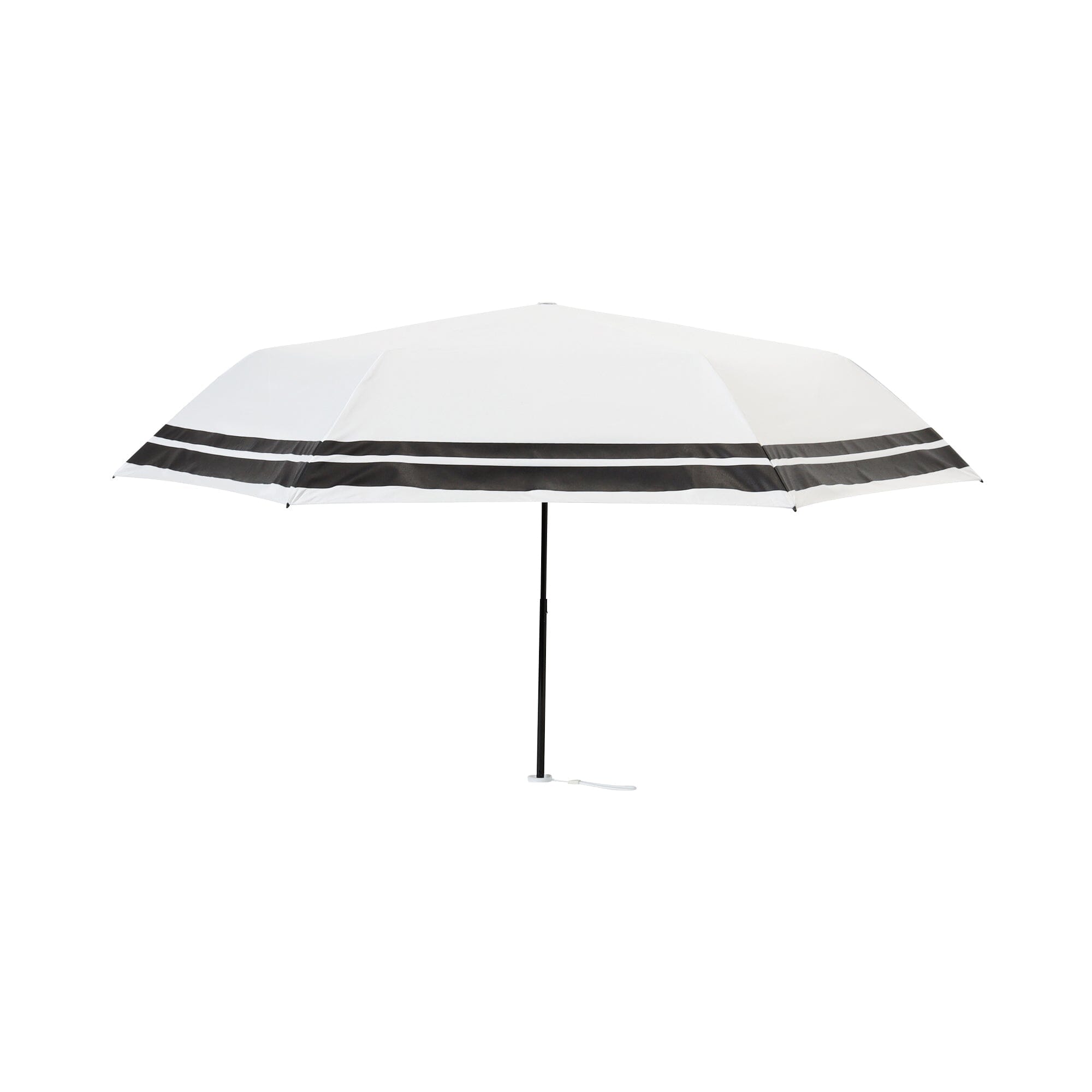 Heat Down Double-Line Folding Umbrella 55 cm Ivory