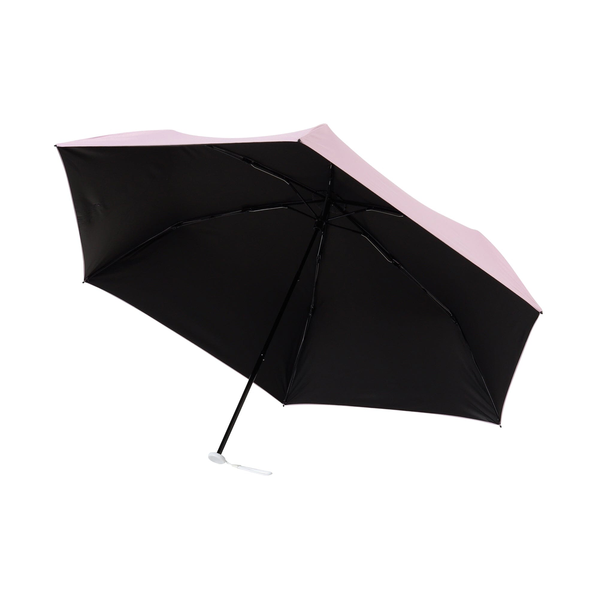 Heat Down Plain Folding Umbrella 55 cm Pink