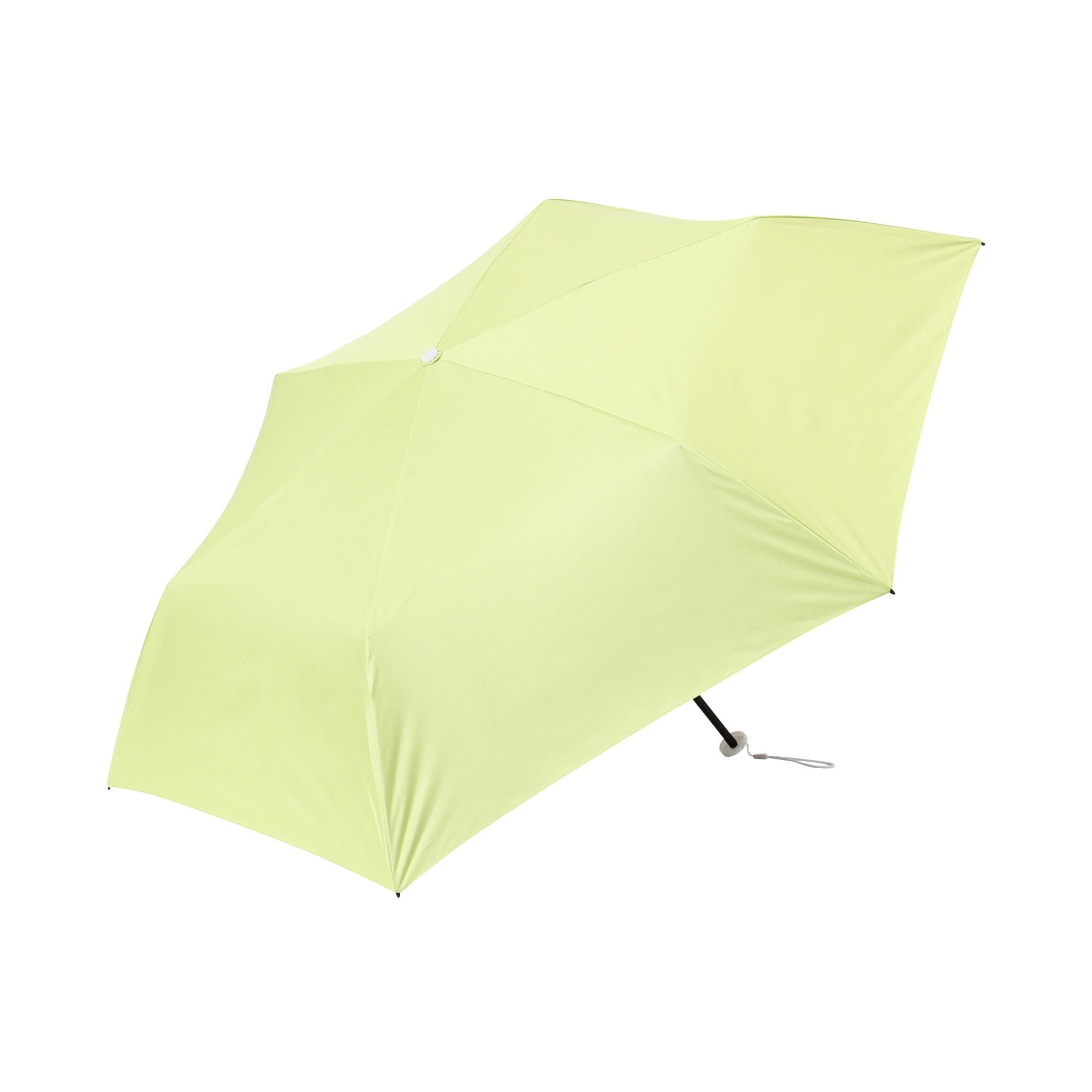 Heat Down Plain Folding Umbrella 55 cm Green