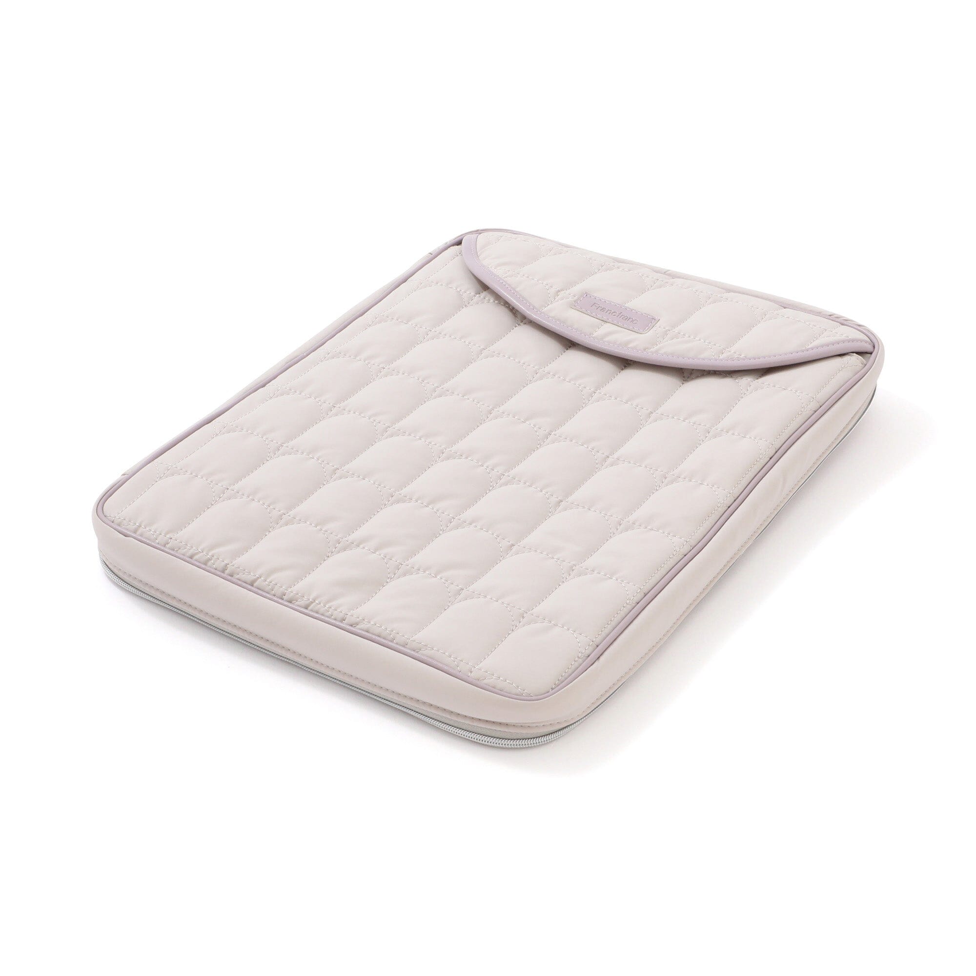 Arch Quilt PC Case 13-14 Inch Light Grey
