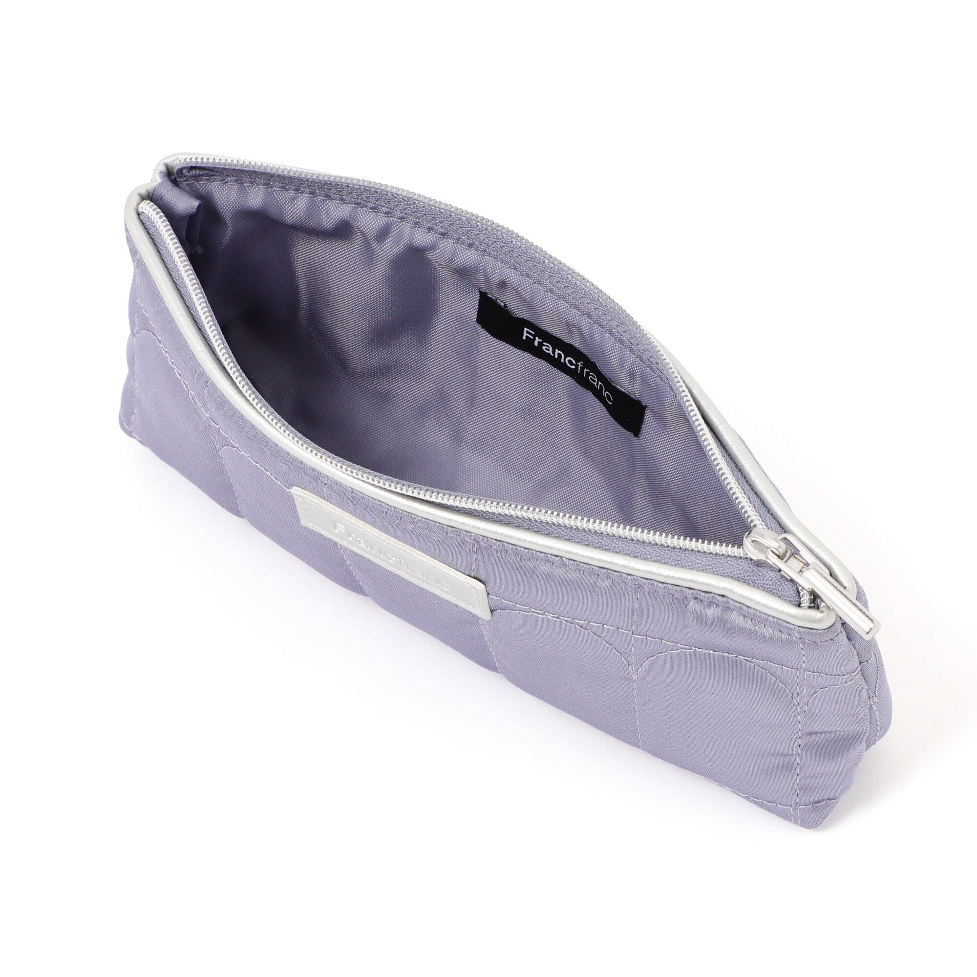 Arch Quilt Pen & Eyeglass Case Blue Grey