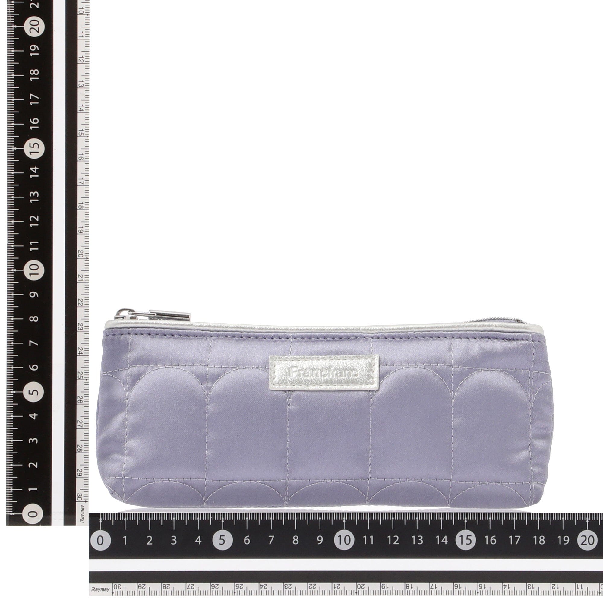 Arch Quilt Pen & Eyeglass Case Blue Grey