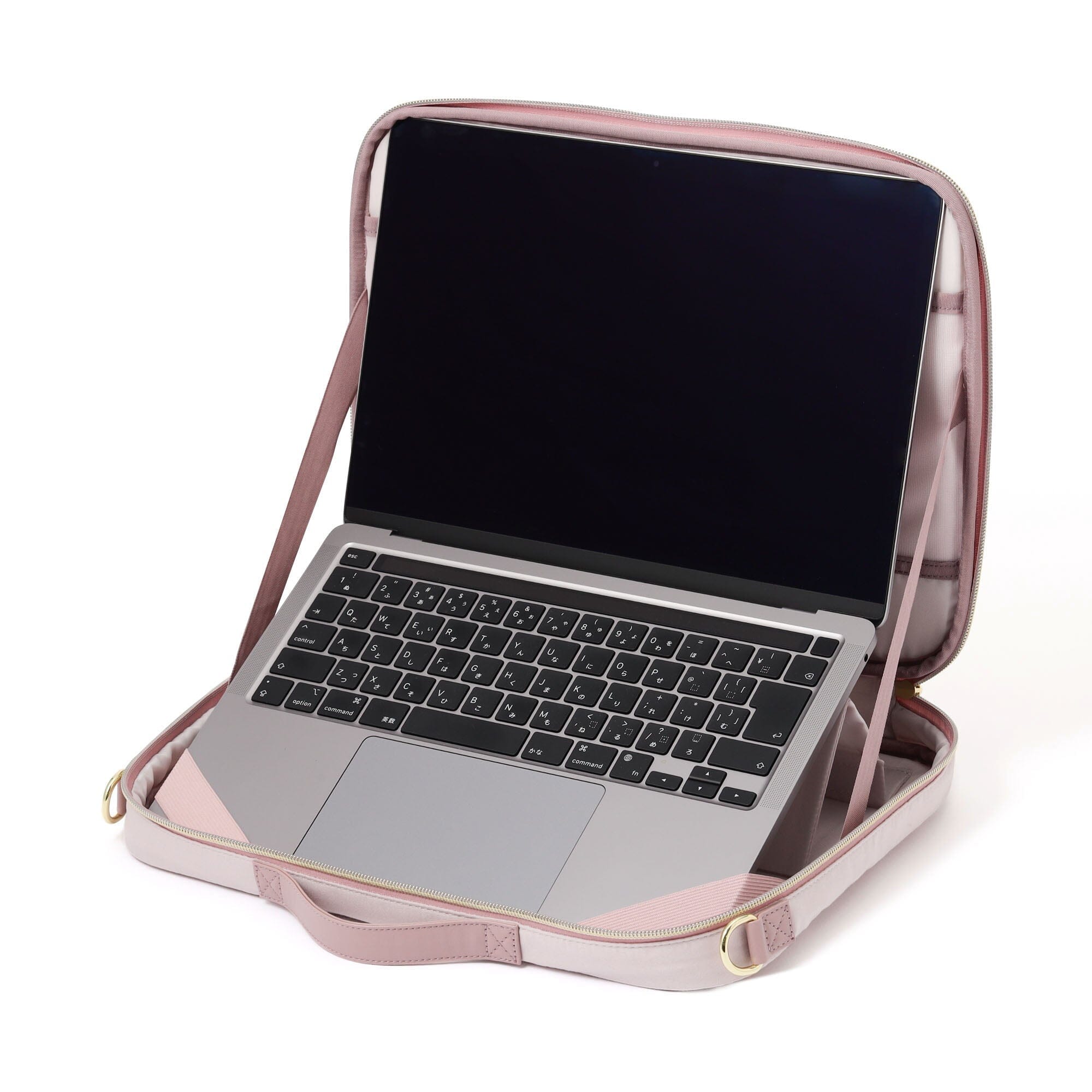 Noble Quilt PC Case 13-14 Inch Light Pink