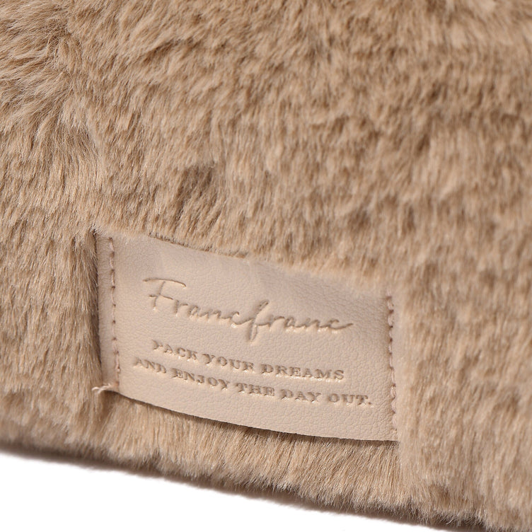 Fur Pouch Xs Beige