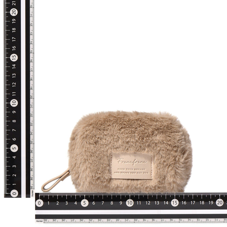 Fur Pouch Xs Beige