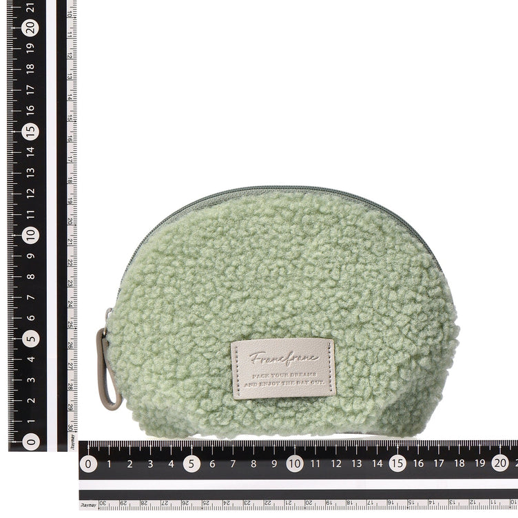 Boa  Round Pouch  Green