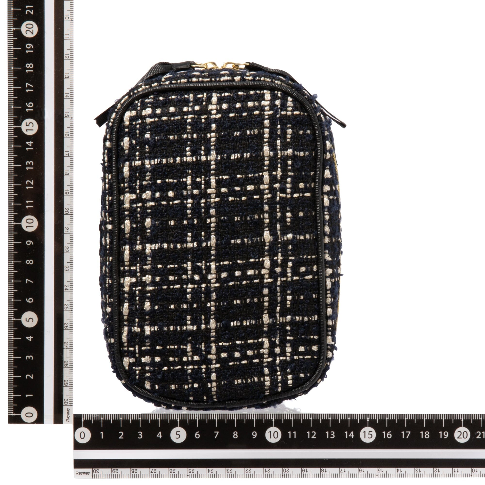 Tweed Stand Pouch  Black