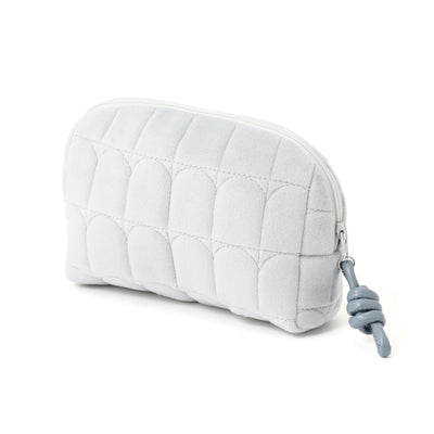 Quilted Pouch Arch S Light Blue