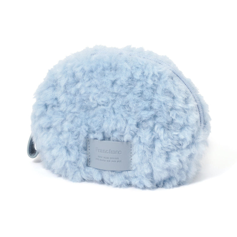 Boa Round Pouch Light Blue