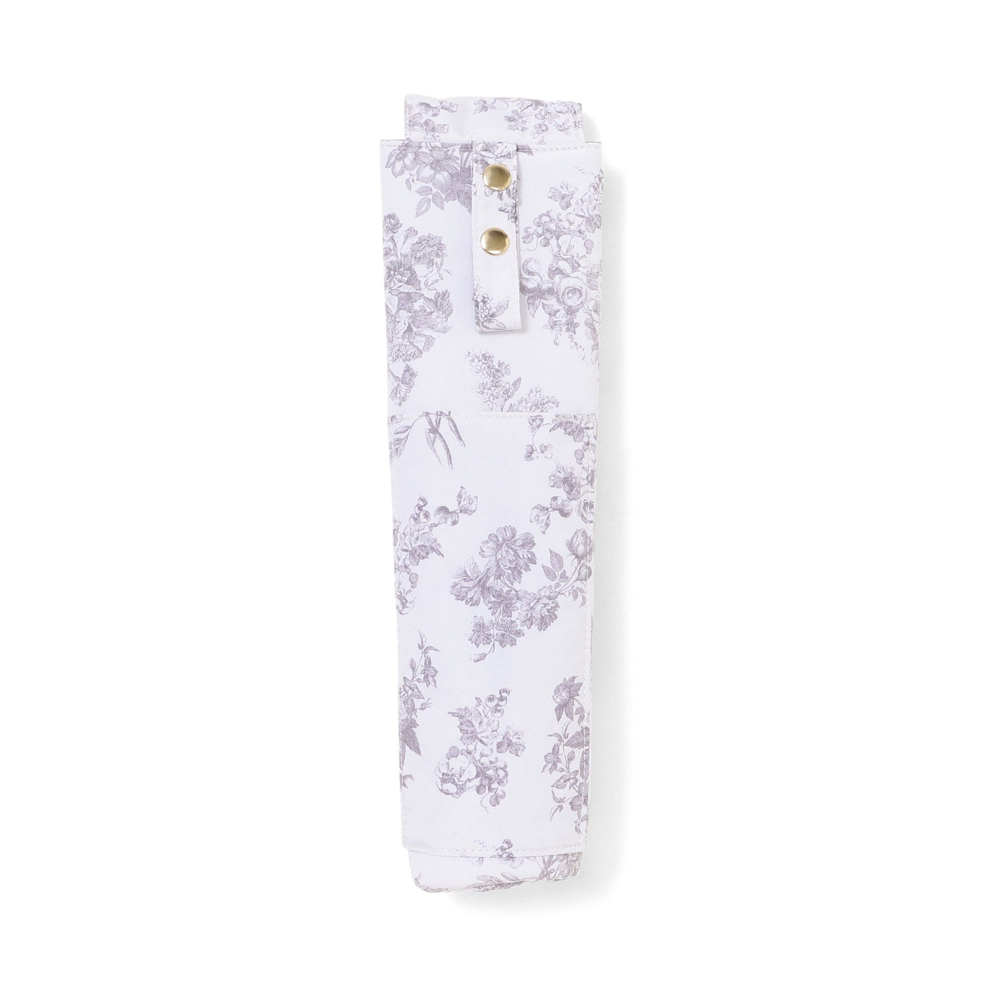 Classic Flower Hair Iron Case Light Pink