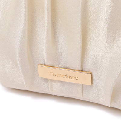 Pearl Chiffon Pouch Small Ivory