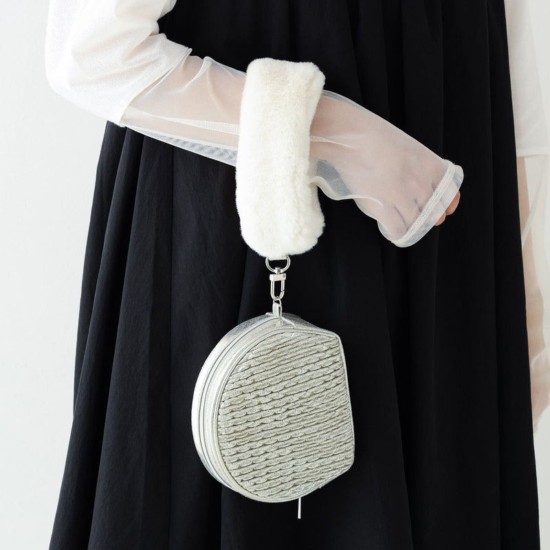 Shiny Foil Pouch Small Pink