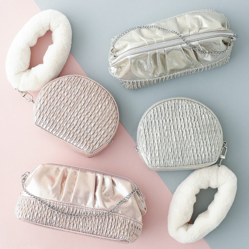 Shiny Foil Pouch Small Pink