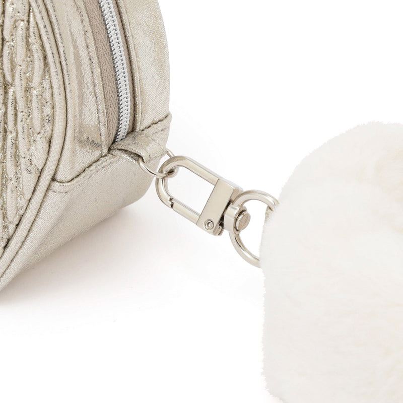 Shiny Foil Pouch Small Silver